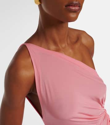 Robe longue asymétrique | Alex Perry