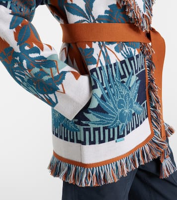 Island Soul jacquard wool cardigan | Alanui