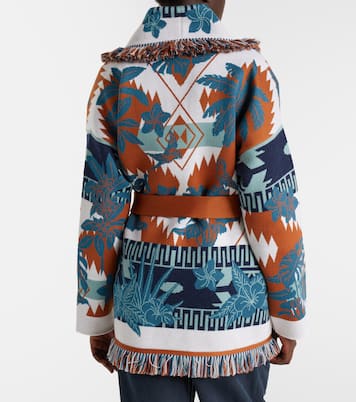 Island Soul jacquard wool cardigan | Alanui