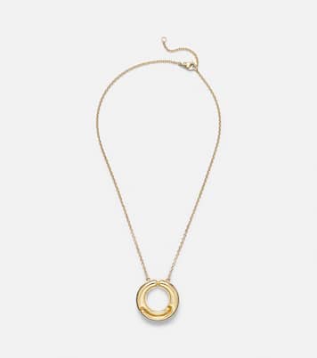 Holos 18kt gold pendant necklace | Pamela Zamore
