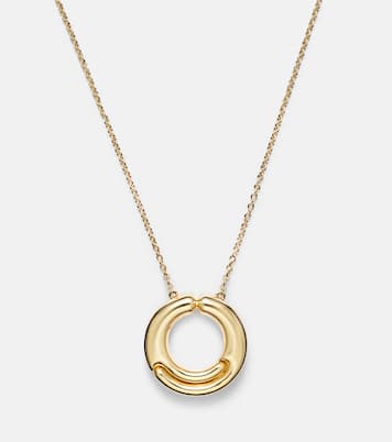 Holos 18kt gold pendant necklace | Pamela Zamore