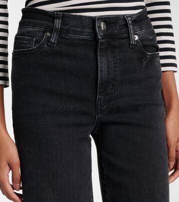 Le Slim Palazzo high-rise wide-leg jeans | Frame