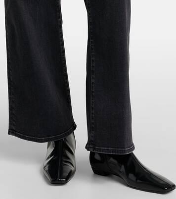 Le Slim Palazzo high-rise wide-leg jeans | Frame