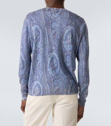 Jersey de seda y cachemir con paisley | Etro