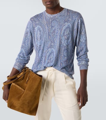 Jersey de seda y cachemir con paisley | Etro