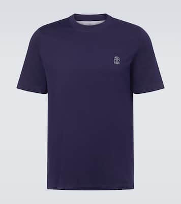 T-Shirt aus Baumwolle | Brunello Cucinelli