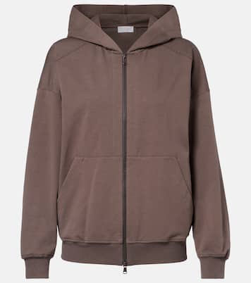 Sweat-shirt à capuche Monili en coton | Brunello Cucinelli
