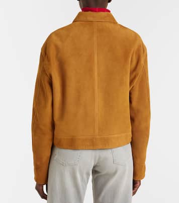 Cropped-Jacke aus Veloursleder | 7 For All Mankind