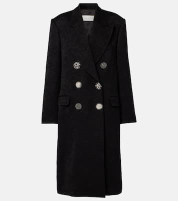 Rosea embellished coat | Dries Van Noten