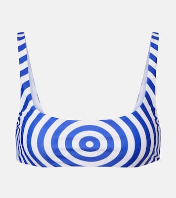 Printed jersey bra top | Jean Paul Gaultier