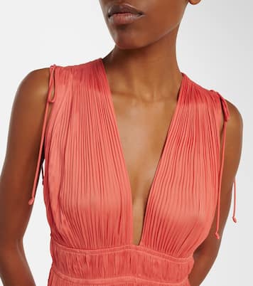 Robe Tasneem aus Satin | Ulla Johnson