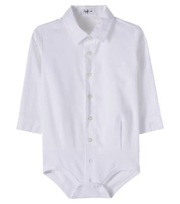 Baby cotton-blend poplin bodysuit | Il Gufo