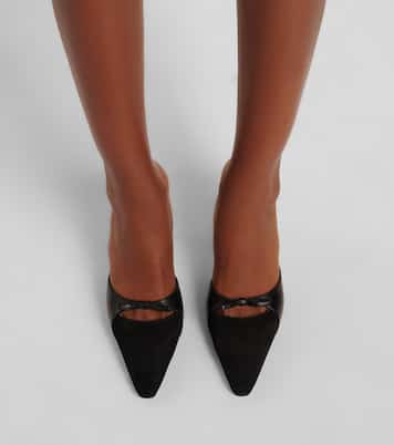 Tapidpla leather mules | Manolo Blahnik