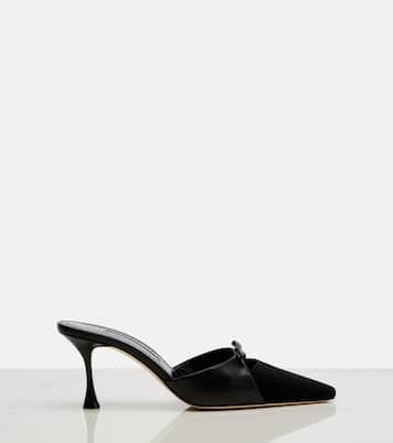 Tapidpla leather mules | Manolo Blahnik
