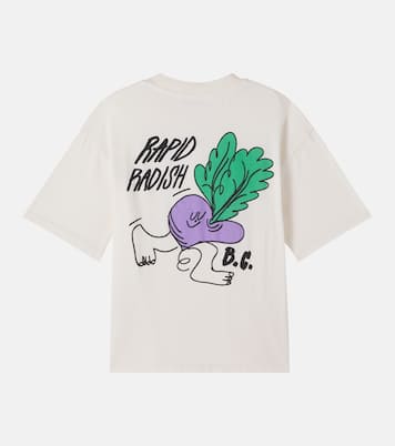 Bedrucktes T-Shirt Rapid Radish aus Baumwoll-Jersey | Bobo Choses
