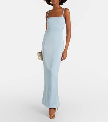 Maxikleid aus Satin | Rotate