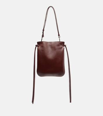 Leather shoulder bag | Phoebe Philo