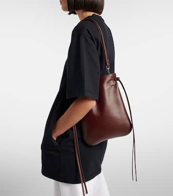 Leather shoulder bag | Phoebe Philo