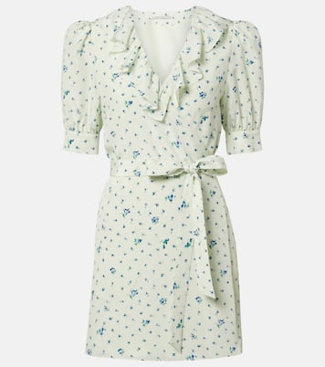 Floral silk minidress | Alessandra Rich