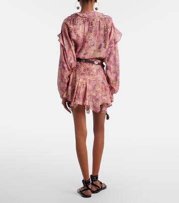 Ceiva silk miniskirt | Isabel Marant