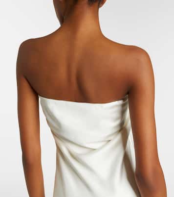 Maxikleid aus Satin | Norma Kamali