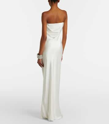 Maxikleid aus Satin | Norma Kamali