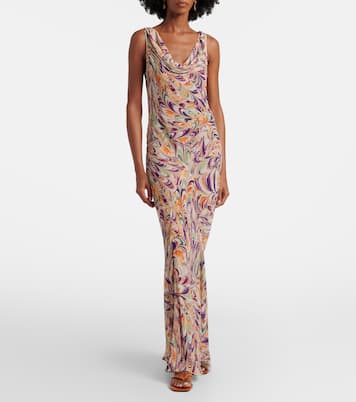 Robe longue Harper à imprimé | Alexandra Miro