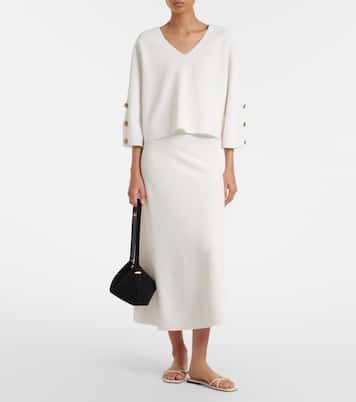 Crêpe midi skirt | Max Mara
