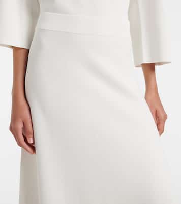 Crêpe midi skirt | Max Mara