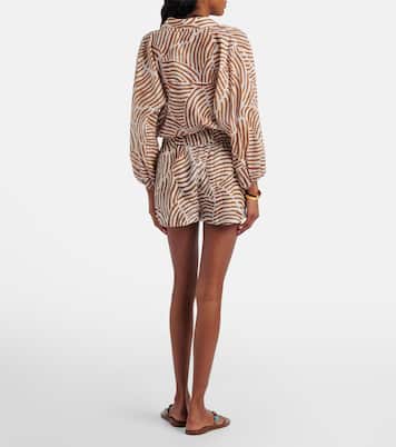 Bedruckte Shorts Lana aus Baumwolle | ViX Paula Hermanny