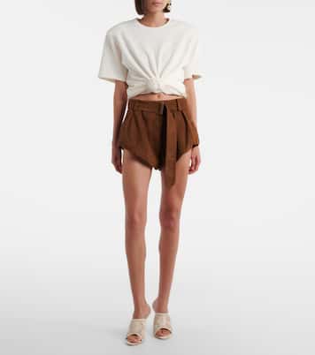 Belted suede shorts | Magda Butrym