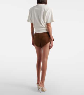 Belted suede shorts | Magda Butrym