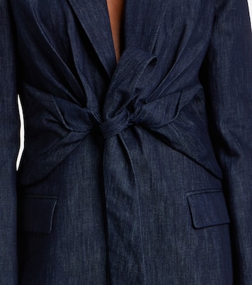 Grant denim blazer | Gabriela Hearst