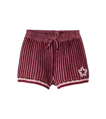 Knitted cotton shorts | Zimmermann Kids