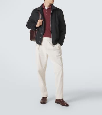 Blouson en laine vierge | Brunello Cucinelli