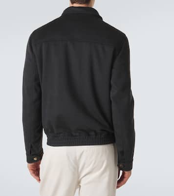 Blouson en laine vierge | Brunello Cucinelli