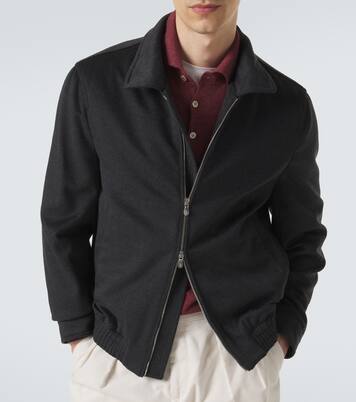 Blouson en laine vierge | Brunello Cucinelli