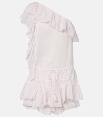 Lalia embroidered ruffled minidress | Marant Etoile