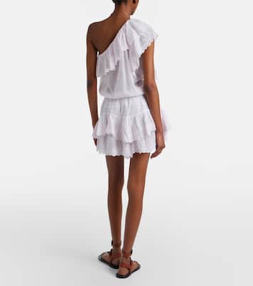 Lalia embroidered ruffled minidress | Marant Etoile