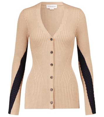 Cardigan aus Rippstrick | Victoria Beckham