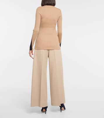Cardigan aus Rippstrick | Victoria Beckham
