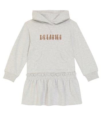 Robe à capuche Dreamer en coton mélangé | Brunello Cucinelli Kids