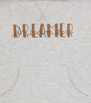Robe à capuche Dreamer en coton mélangé | Brunello Cucinelli Kids
