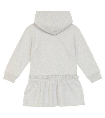 Robe à capuche Dreamer en coton mélangé | Brunello Cucinelli Kids