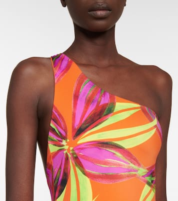 Bedruckter Badeanzug Plunge | Louisa Ballou