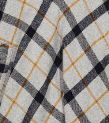 Jupe Becca en coton à carreaux | Molo