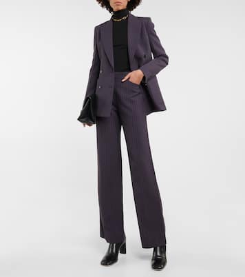 Gerade High-Rise-Hose | Victoria Beckham