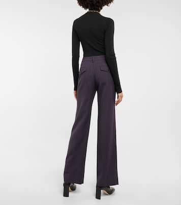 Gerade High-Rise-Hose | Victoria Beckham