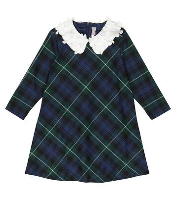 Embellished checked dress | Il Gufo