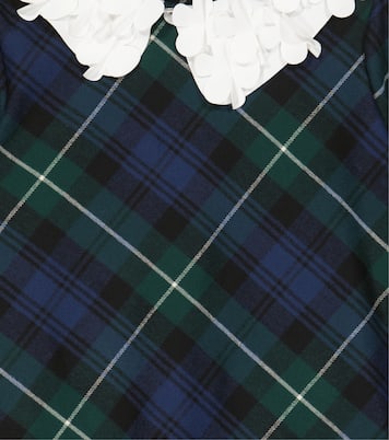 Embellished checked dress | Il Gufo